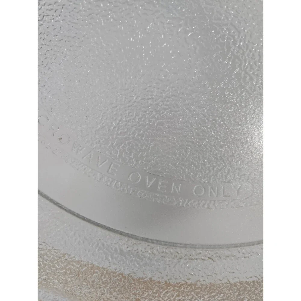 Microwave Glass Turntable Food Tray Plate 12 1/2 Inches